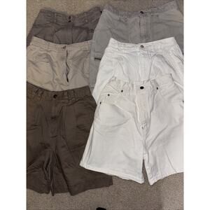 Women’s Shorts 6 Piece lot Size 8 Polo Bill Blass Liz
